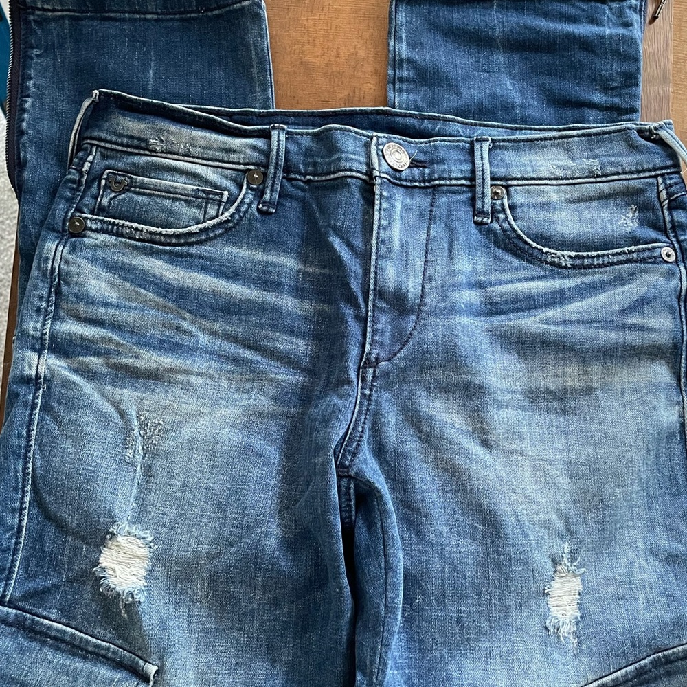 True religion distressed jeans